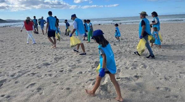 Campaña de sensibilización de la asociación limpOcean, uno de los proyectos ganadores.