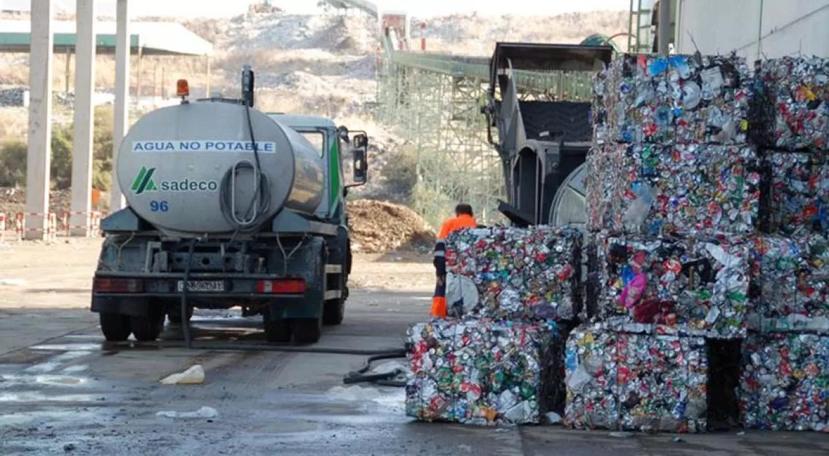 Sadeco supera la barrera de los 7 millones de kilos de residuos inertes recuperados