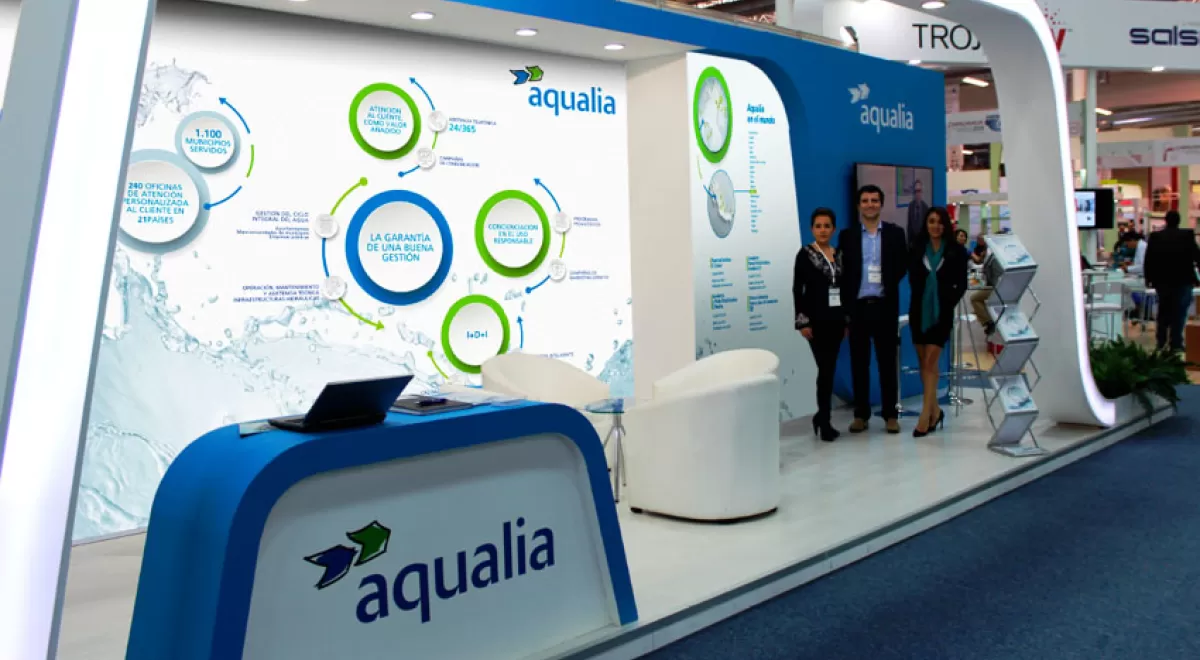 Aqualia expondrá en ANEAS 2016 su experiencia en la gestión de servicios públicos de agua