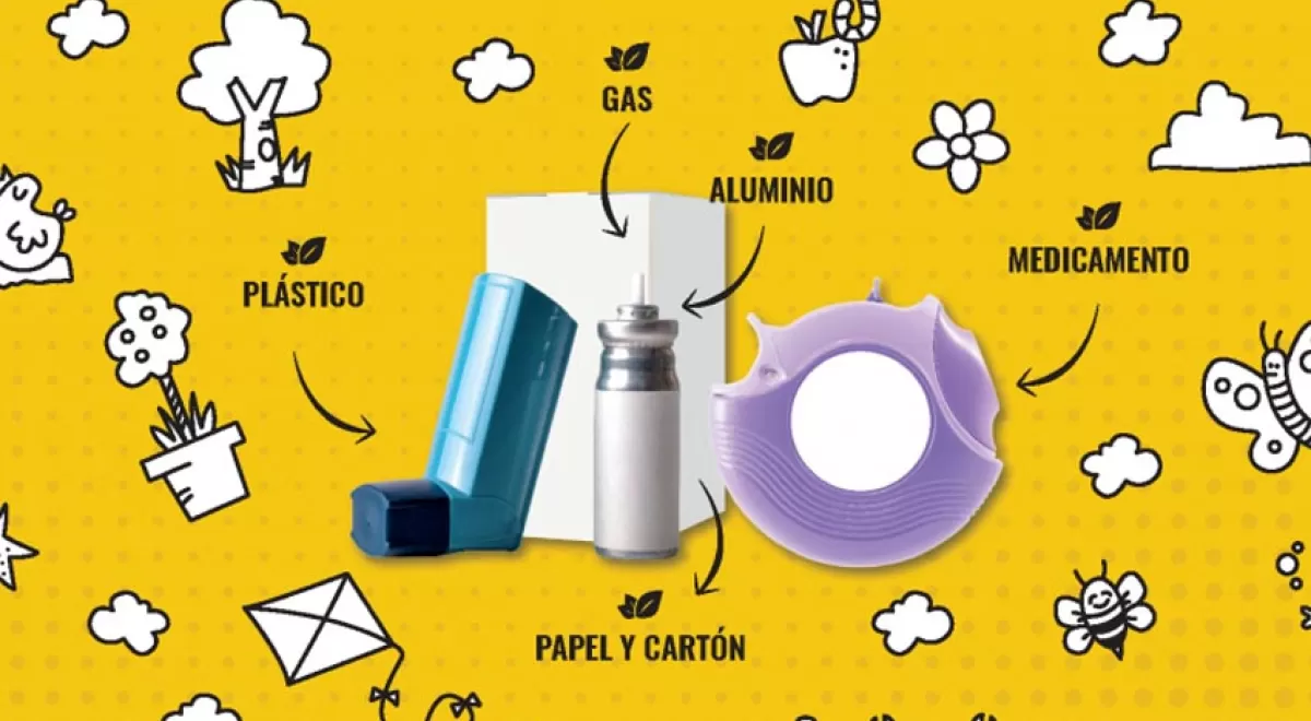 SEPAR y SIGRE impulsan el reciclaje de inhaladores con la campaña \"Dale un respiro al planeta\"
