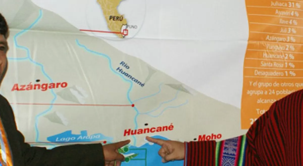 Perú acelera las obras del Sistema de Tratamiento de Aguas Residuales de la Cuenca del Lago Titicaca