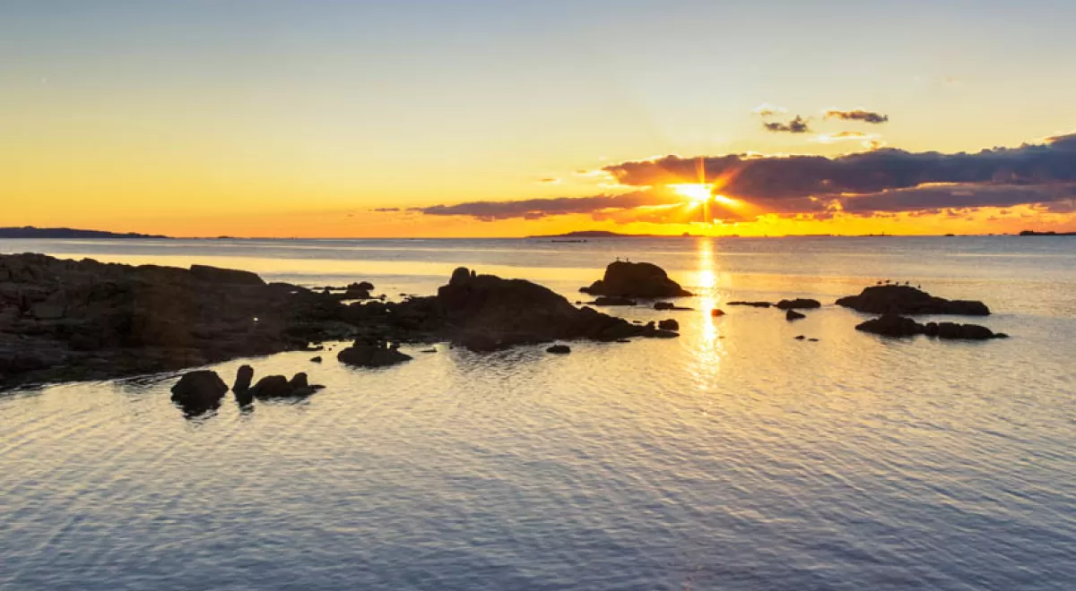 El nuevo colector y tanque de tormentas en Rianxo mejorará el saneamiento de la Ría de Arousa