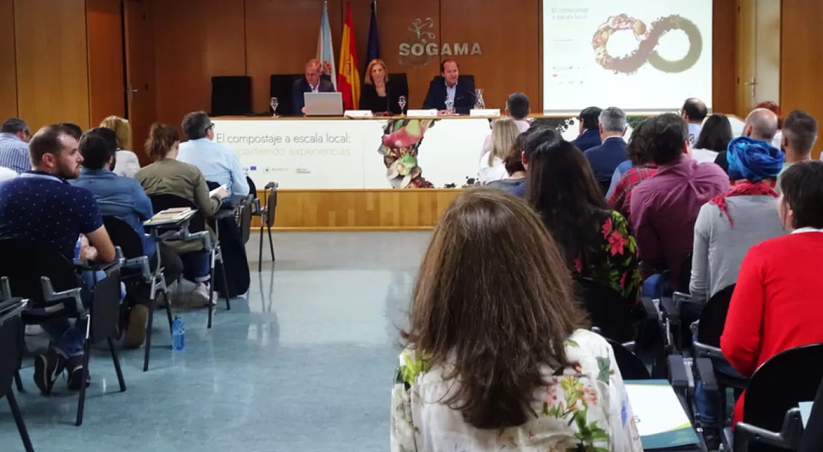 El presidente de Sogama apela a la colaboración y a la innovación para avanzar en el compostaje de residuos