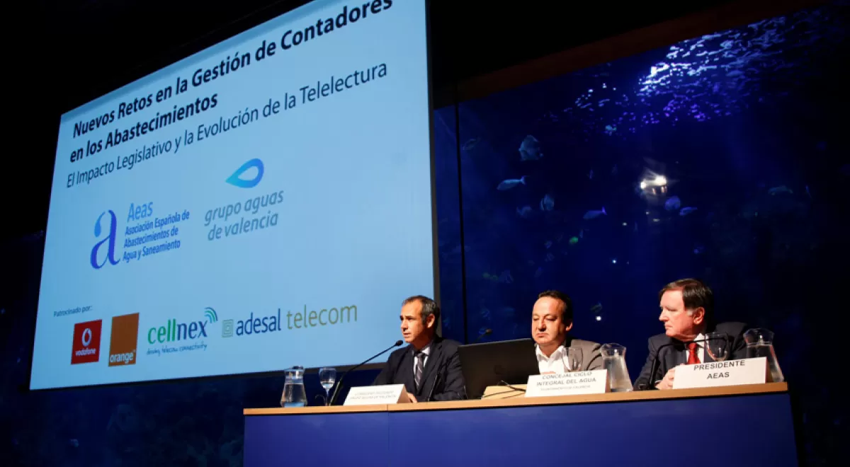 Más de 320 expertos analizan en Valencia las tendencias en telelectura de contadores de agua