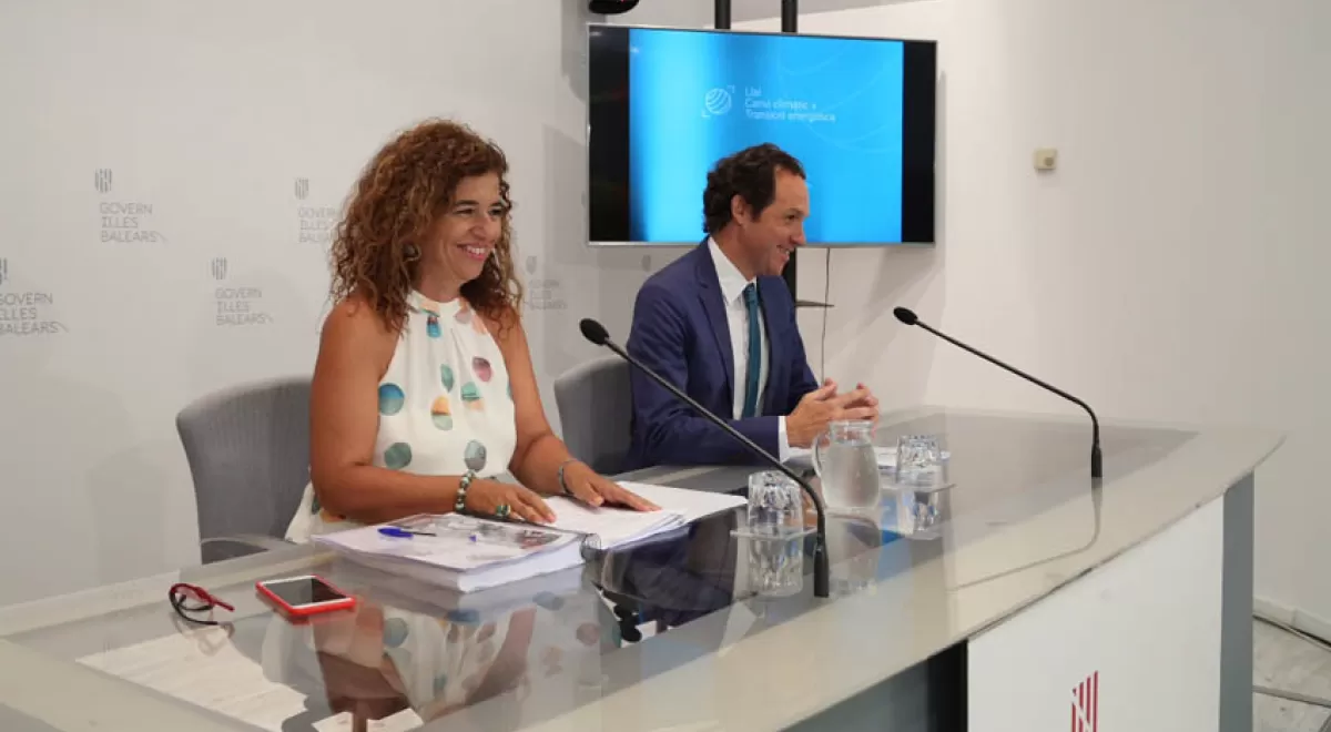 Baleares aprueba el Proyecto de ley de cambio climático y transición energética