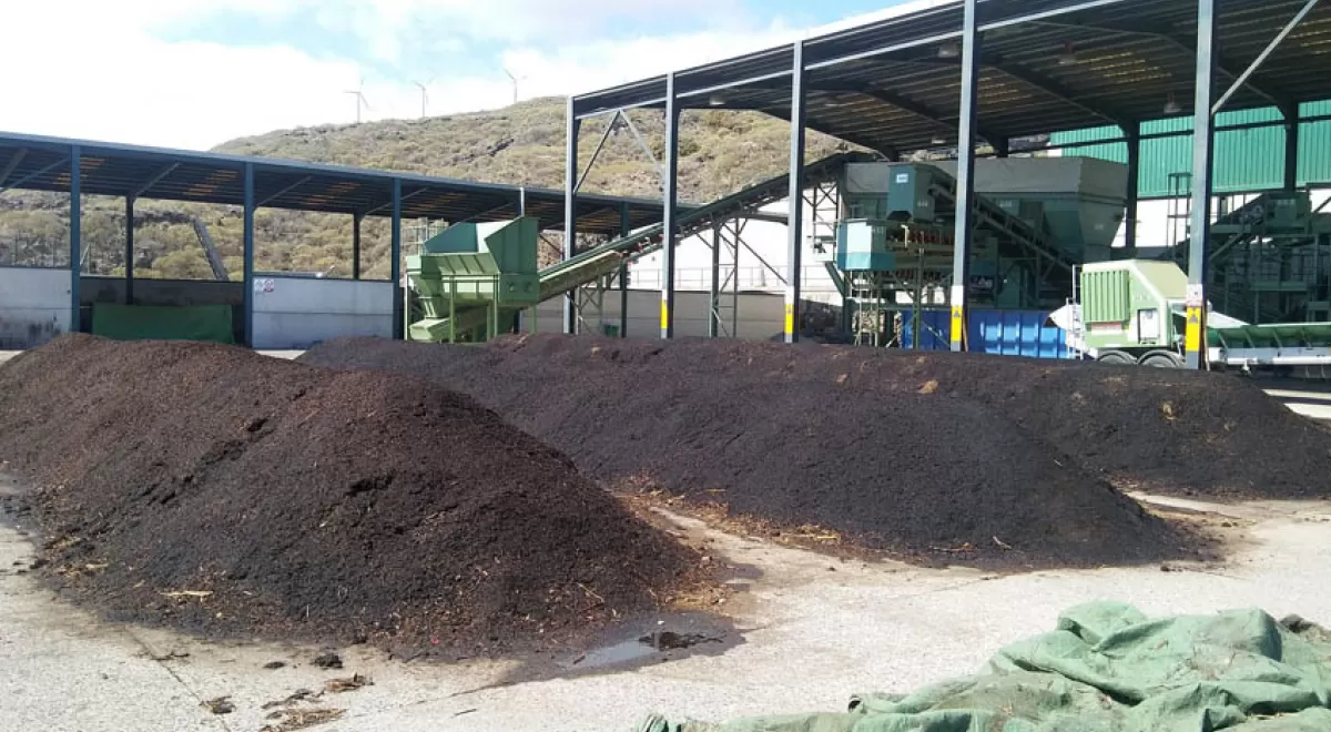 El Complejo de Los Morenos ya alberga 40 toneladas de compost elaborado a partir de biorresiduos