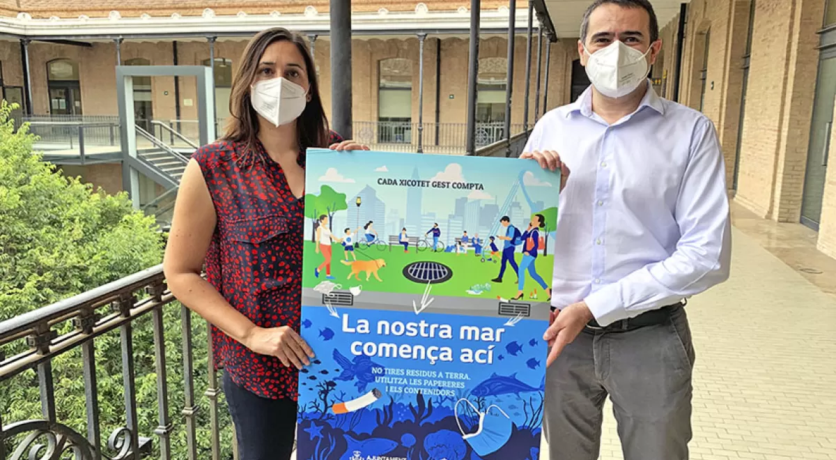 ACCIONA y el Ayuntamiento de Valencia conciencian sobre el buen uso de la red de saneamiento