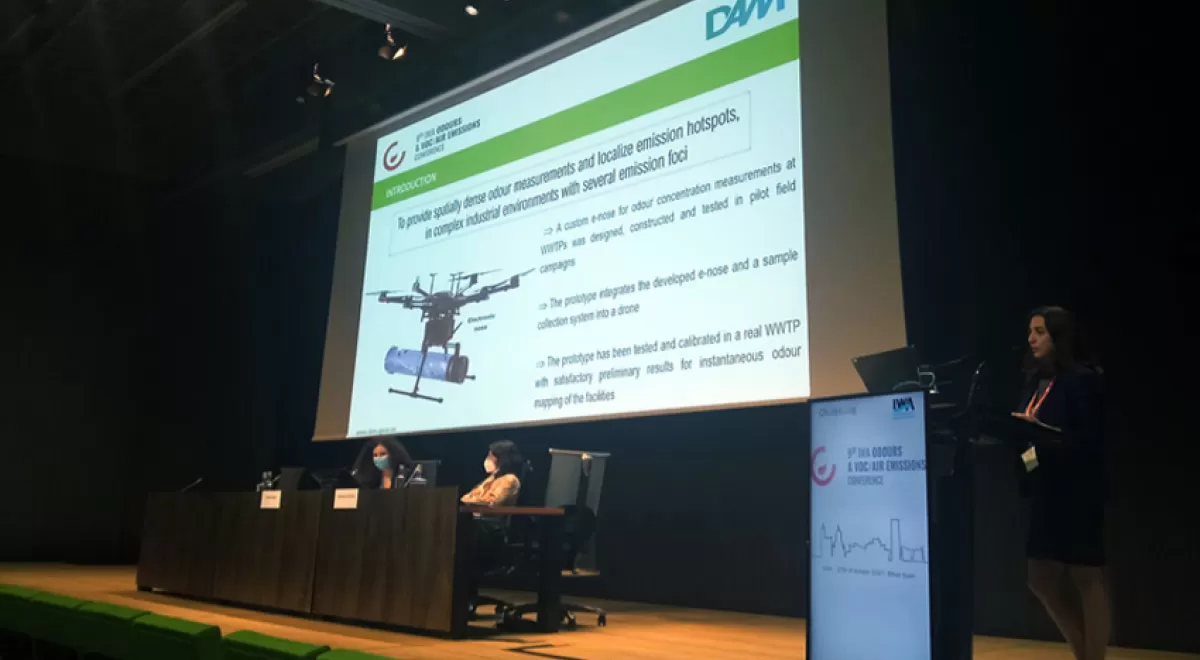 DAM presenta sus innovaciones en la 9ª Conferencia de la IWA sobre olores y COVs de Bilbao