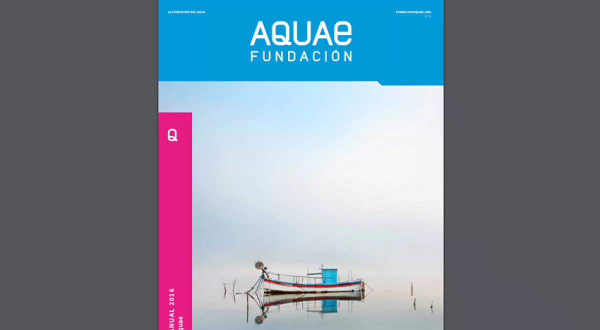 Fundación Aquae presenta su Memoria de Actividades de 2016