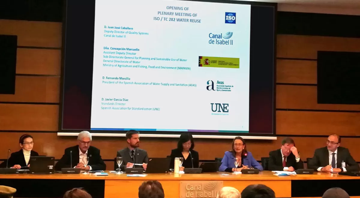 Fernando Morcillo destaca el valor de la reutilización como recurso adicional del ciclo integral del agua