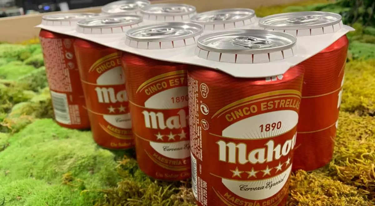 Mahou San Miguel comienza a eliminar el plástico en sus principales marcas de cerveza