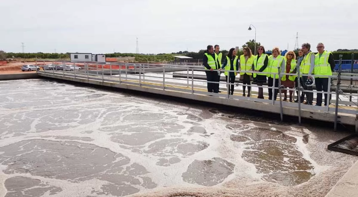 Cebrián: \"La buena gestión en depuración permitirá invertir 168 millones en toda la Comunidad Valenciana\"