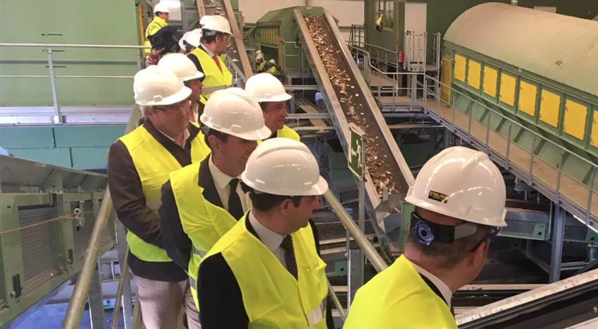 La planta de residuos Jaén-Sierra Sur se automatiza para duplicar la recuperación de materiales