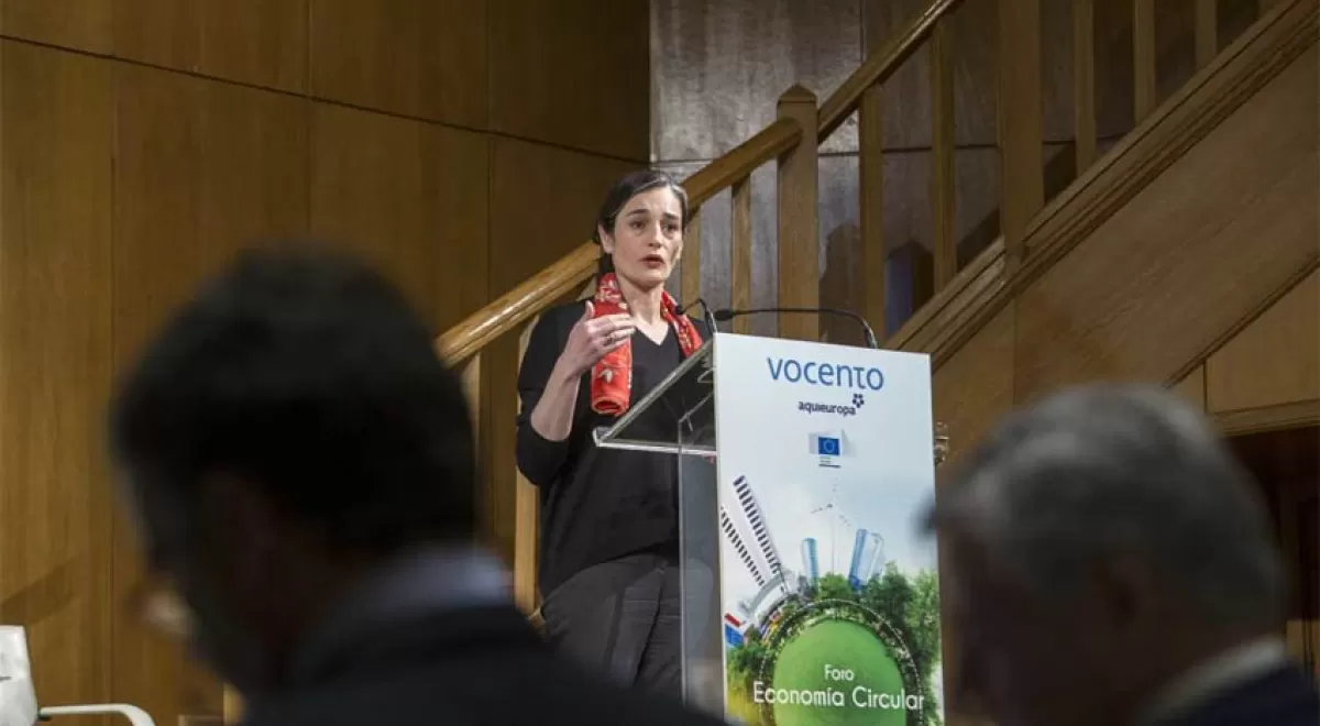 María García Rodríguez: \"El objetivo del Gobierno es que la economía de España sea circular en 2030\"