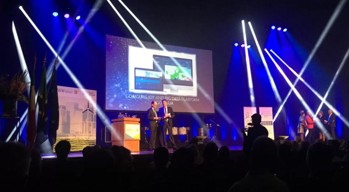 La plataforma IoT y Big Data de GoAigua se alza con el Aquatech Innovation Award 2019