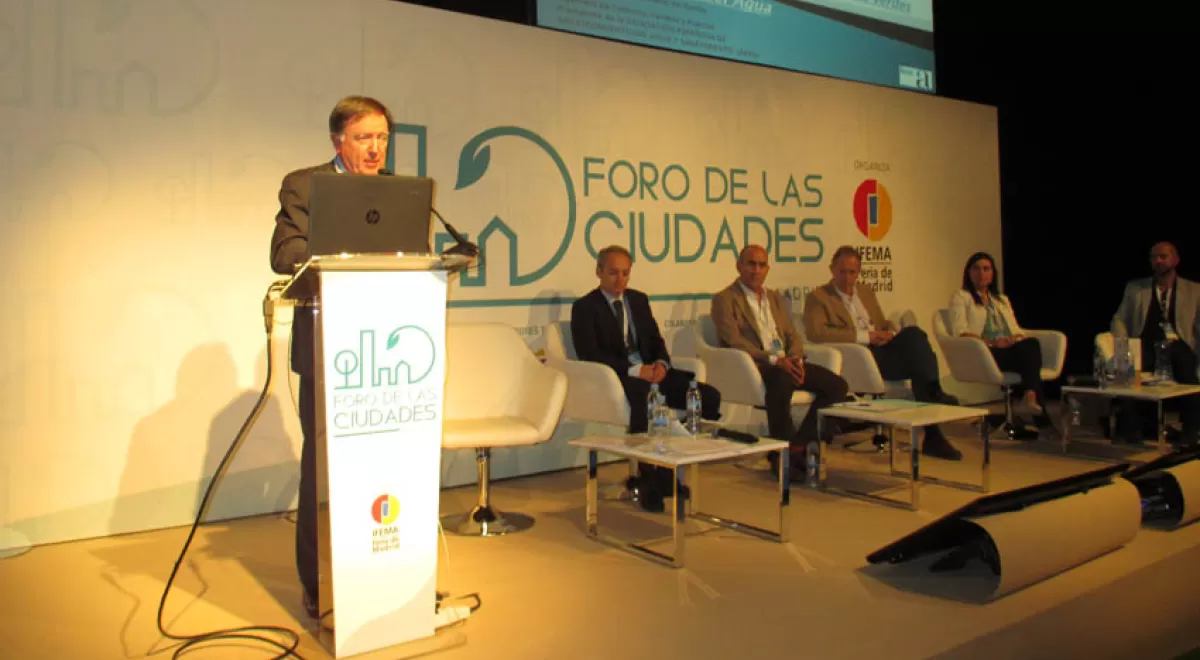 Fernando Morcillo resalta el compromiso de los servicios del agua urbana para el logro de los ODS