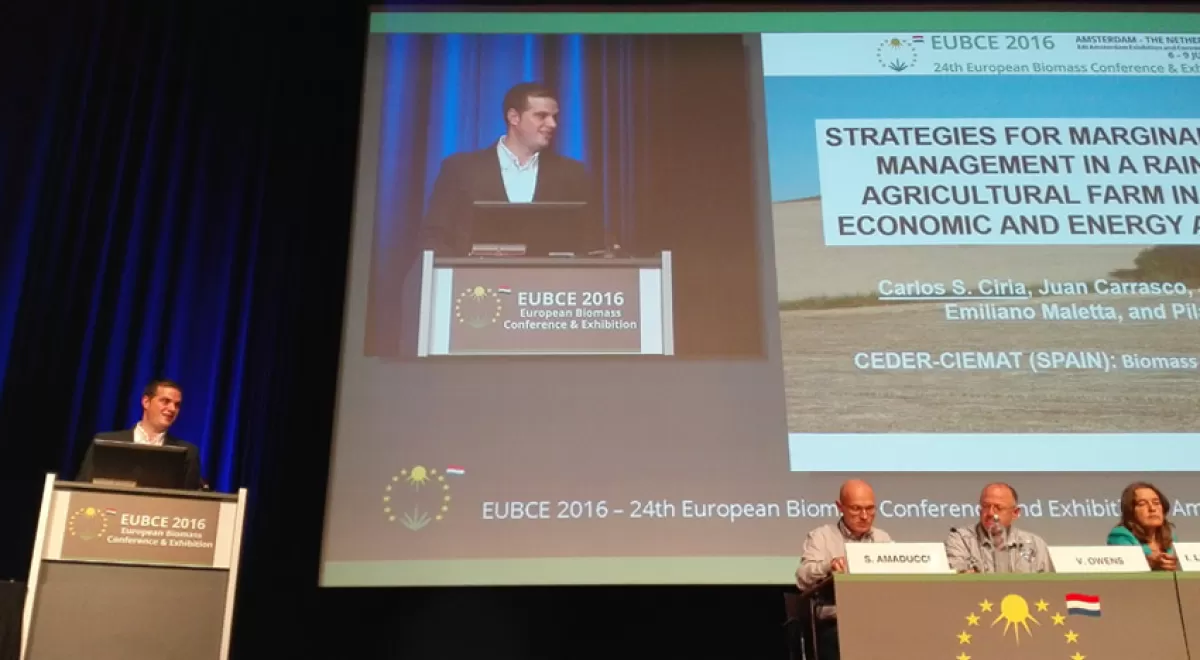 El CEDER-CIEMAT presenta sus investigaciones sobre biomasa en diferentes congresos internacionales