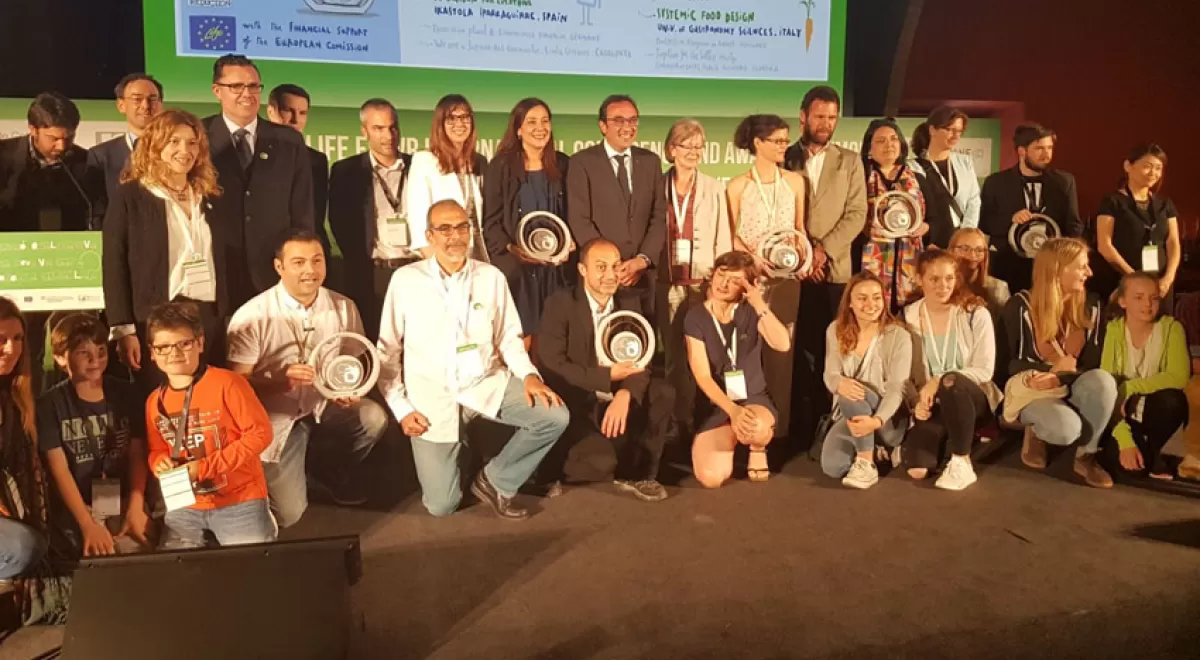 Tres acciones catalanas, distiguidas en el VIII Premio Europeo de Prevención de Residuos