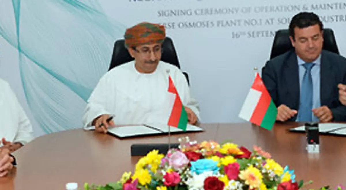 ACCIONA Agua entra en Omán con el contrato de O&M y remodelación de la IDAM de Sohar por 20 millones de euros