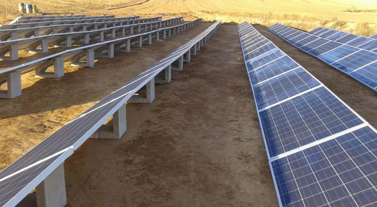 SUEZ Agricultura y agricultores de Aragón apuestan por la energía solar en la agricultura de regadío