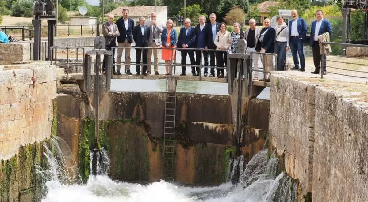El MITECO destina más de 16 millones a la nueva Estrategia del Canal de Castilla 2021-2024