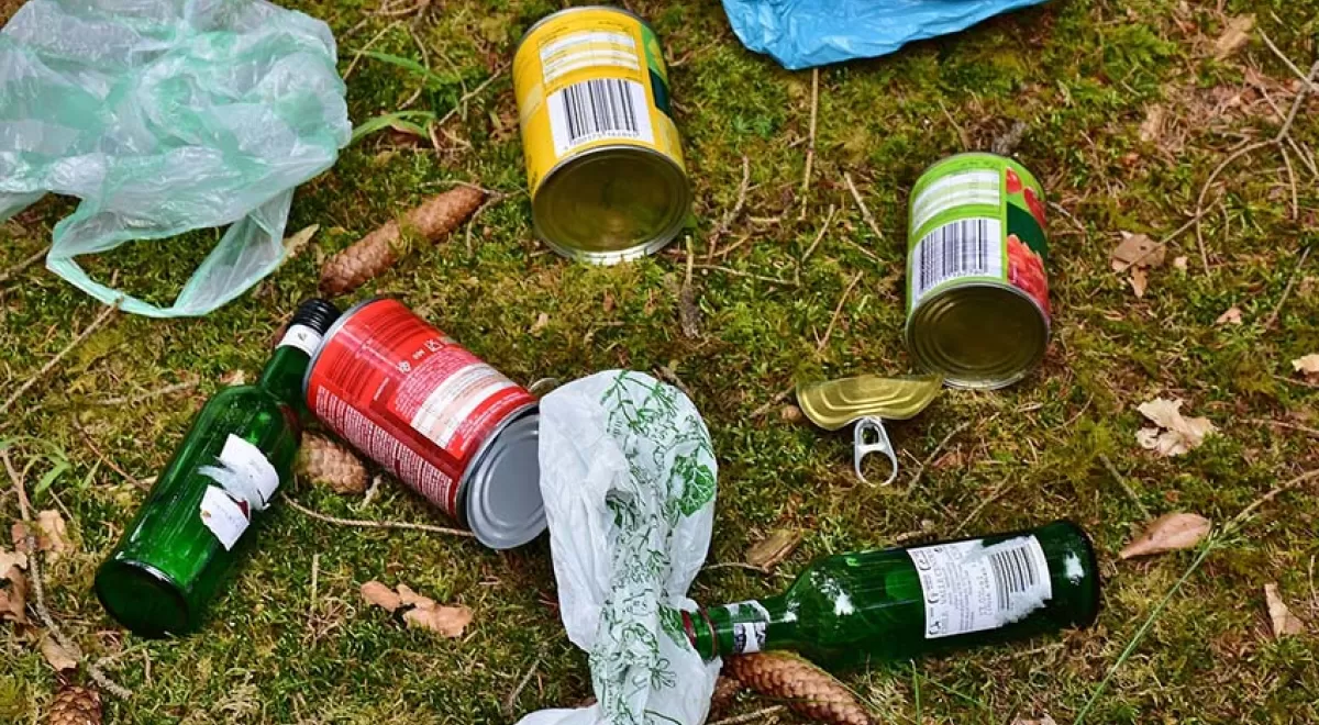 El Consorcio de Servicios de La Palma alerta del peligro del abandono de residuos en espacios naturales