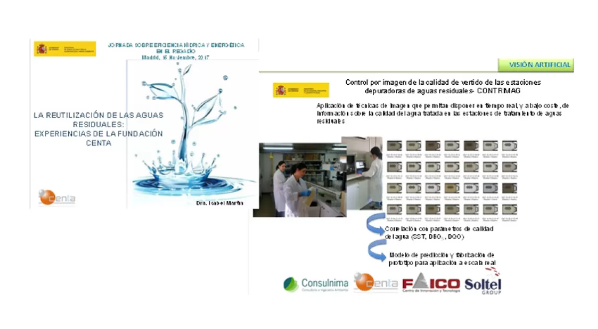 CENTA presenta el proyecto CONTRIMAG en la jornada \"Eficiencia hídrica y energética en el regadío\"