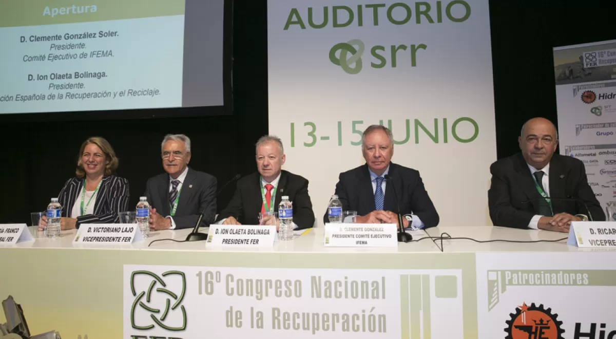 La Conferencia Europea de Reciclado reunirá a representantes del sector en el marco de la SRR 2022