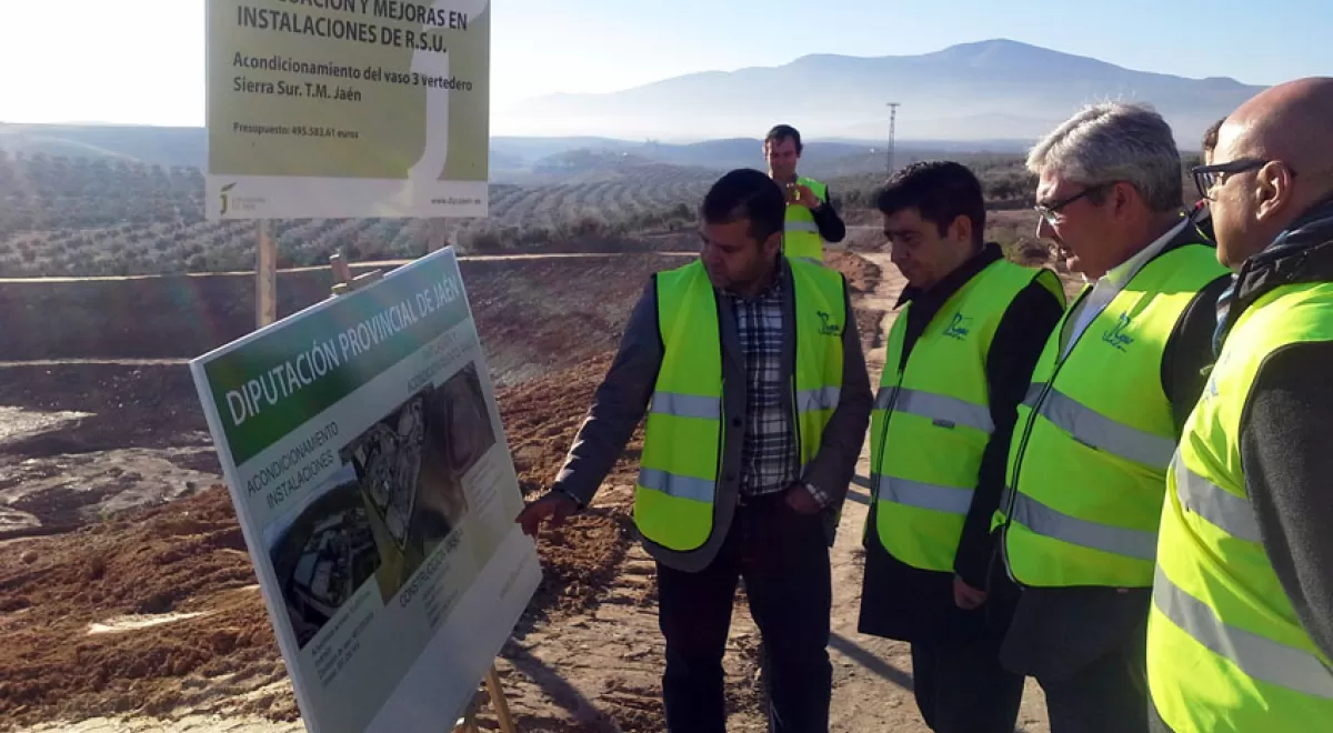Arranca la ampliación de la planta de residuos Jaén-Sierra Sur