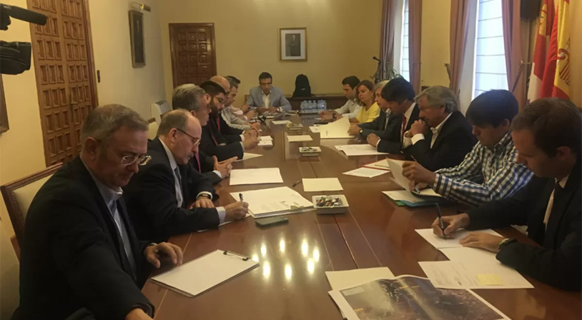 Celebrada la reunión de la Comisión de Seguimiento del abastecimiento a Ávila desde el Embalse de Las Cogotas