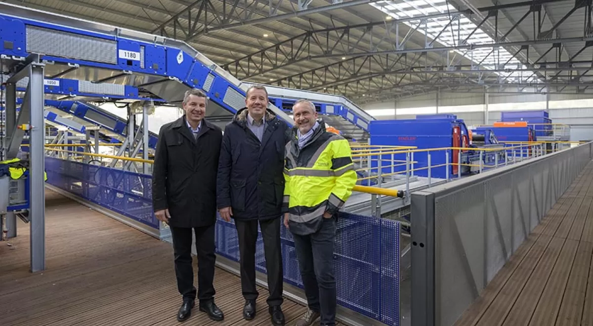 STADLER entrega al Grupo Schroll un nuevo centro de reciclaje flexible y pensado para el futuro