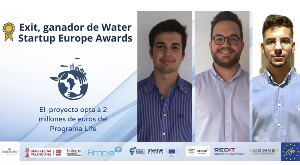 La Startup Bioferric, ganadora del Accelerathon IVACE Water Startup Europe Awards