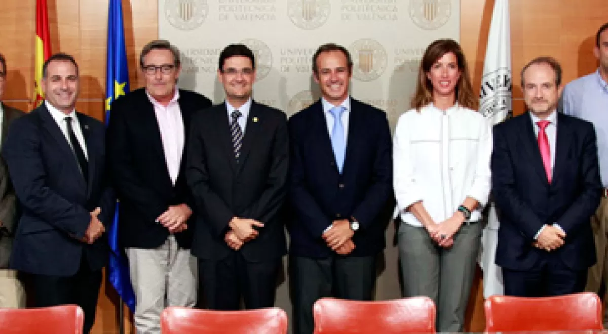 La Fundación Aguas de Valencia y la Universidad Politécnica de Valencia crean la Cátedra Aguas de Valencia