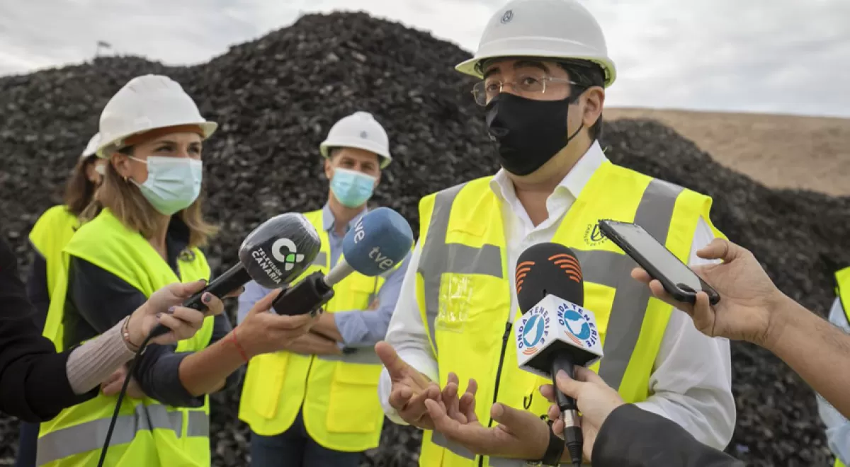 Luz verde para la puesta en marcha del nuevo contrato de gestión de residuos de la isla de Tenerife