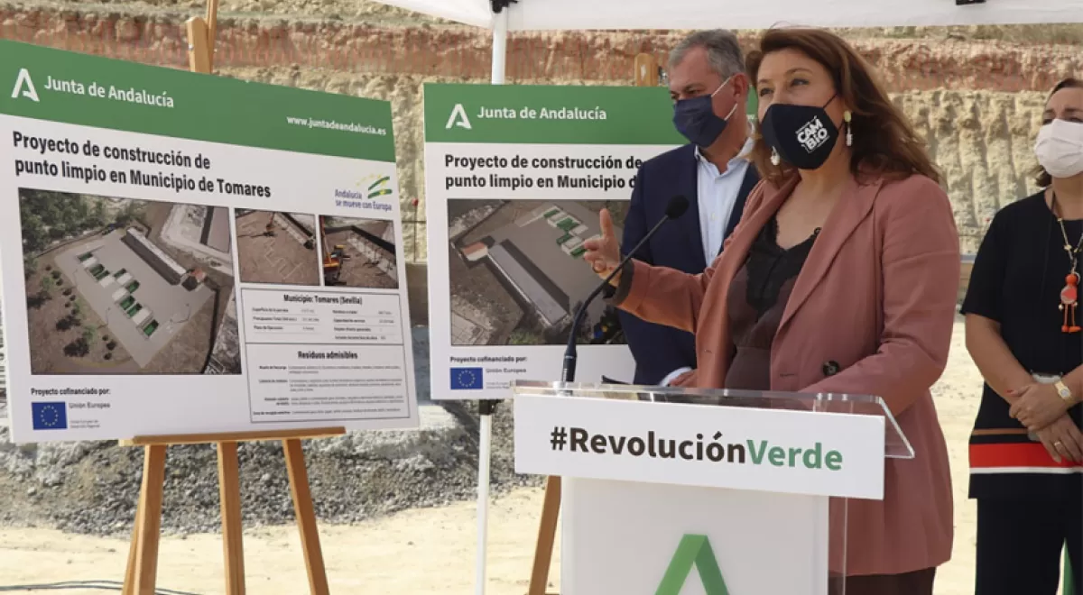 La Junta de Andalucía destina más de 12,6 millones para el desarrollo de 18 puntos limpios