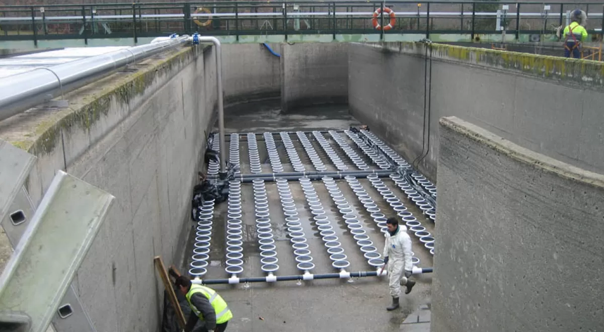 El Ayuntamiento del Real Sitio de San Ildefonso recibe la nueva depuradora tras las obras de ampliación