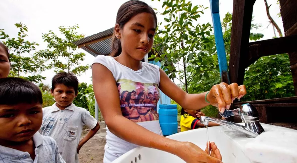 Fundación Aquae y UNICEF trabajan para que llevar agua potable y saneamiento a la Amazonía peruana
