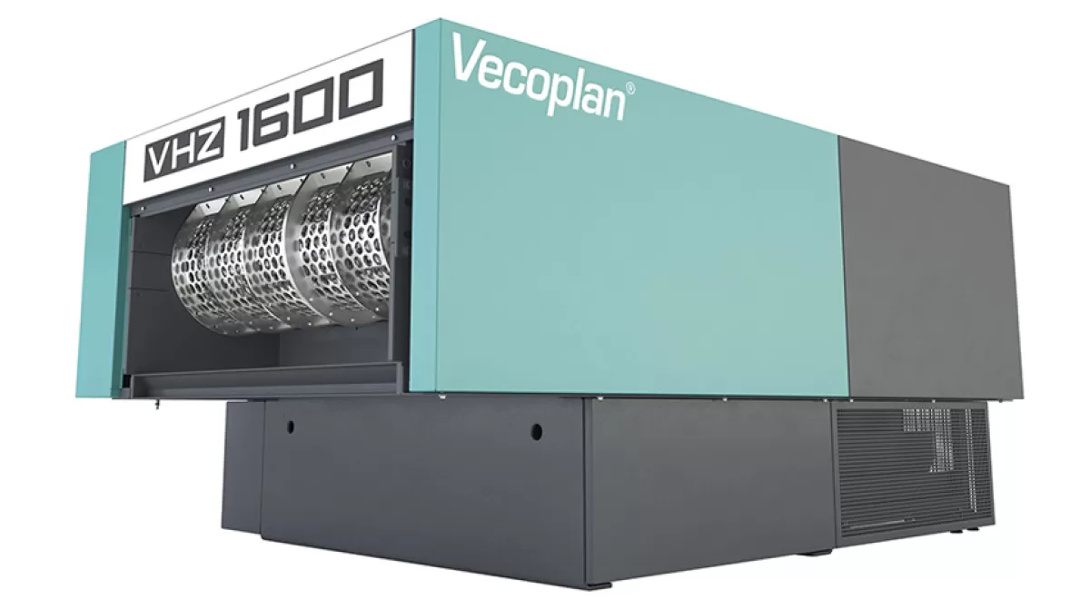 Vecoplan presentará sus soluciones de trituración y astillado de madera en la feria Woodworking