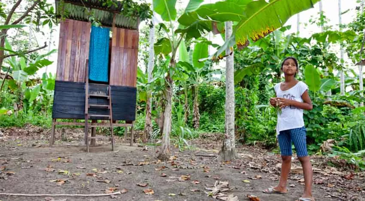 Fundación Aquae y UNICEF instalan baños ecológicos secos en la Amazonía peruana