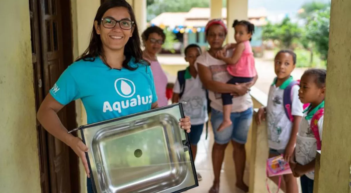 Aqualuz: agua limpia gracias a la energía solar en Brasil