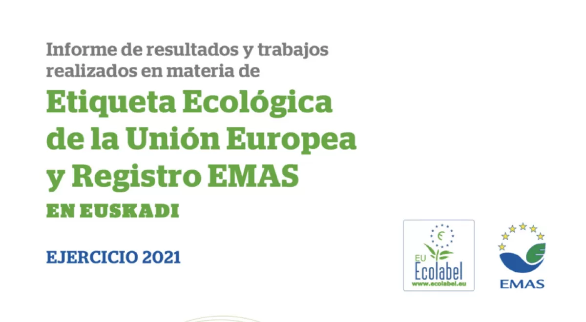 53 empresas vascas ofertan productos o servicios certificados con la Etiqueta Ecológica Europea