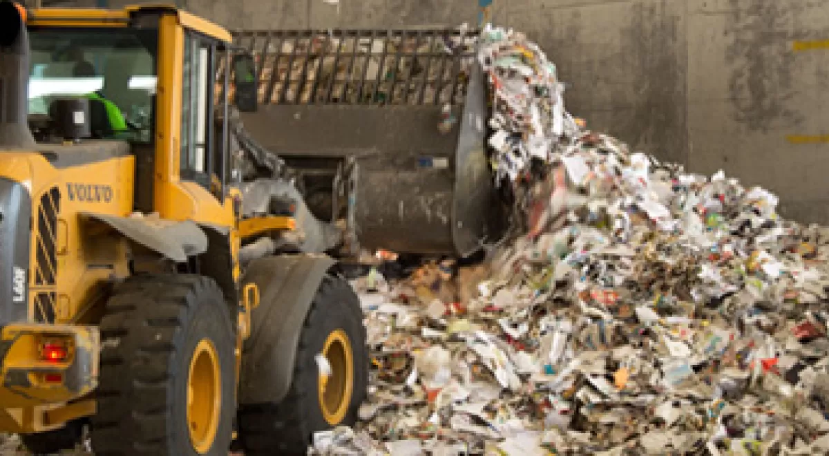 La industria del papel valoriza ya más del 80% de sus residuos y avanza notablemente en su uso como combustible