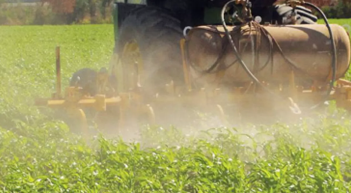 Las emisiones de amoniaco producidas por la fertilización de cultivos podrían reducirse más de un 80%