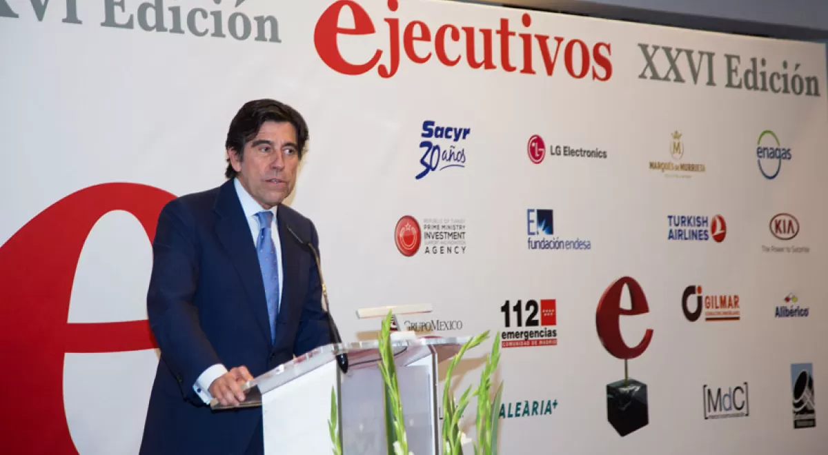 Manuel Manrique, distinguido con el premio Ejecutivo del Año en la XXVI edición de los premios Ejecutivos