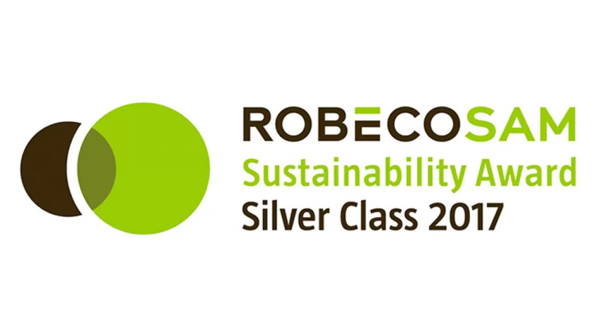 ACCIONA obtiene el distintivo \'RobecoSAM Silver Class 2017\'