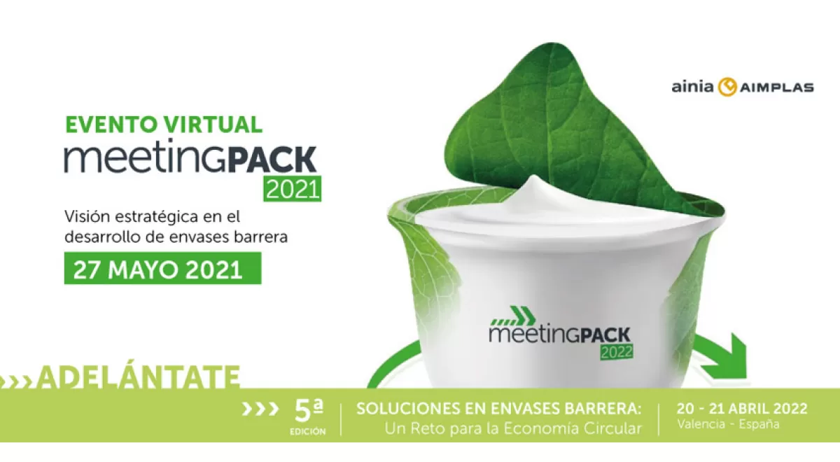 Sostenibilidad y materiales reciclados en envases, temas principales de MeetingPack virtual 2021