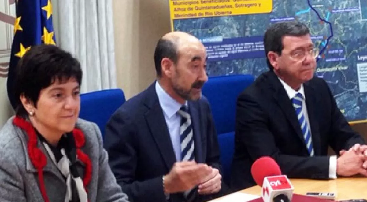 Acuaes destinará más de 13 millones de euros en el desarrollo de los colectores del río Ubierna y río Vena en Burgos