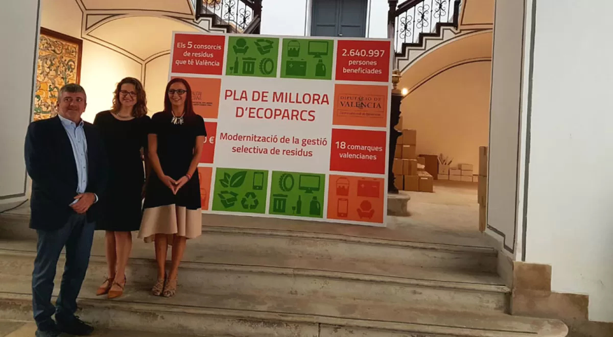 Presentado un nuevo paquete de inversiones para la mejora de la recogida de residuos en la Comunidad Valenciana