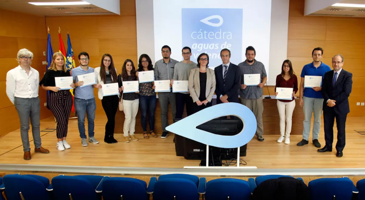 La Cátedra Aguas de Valencia impulsa la formación de los futuros ingenieros de la UPV