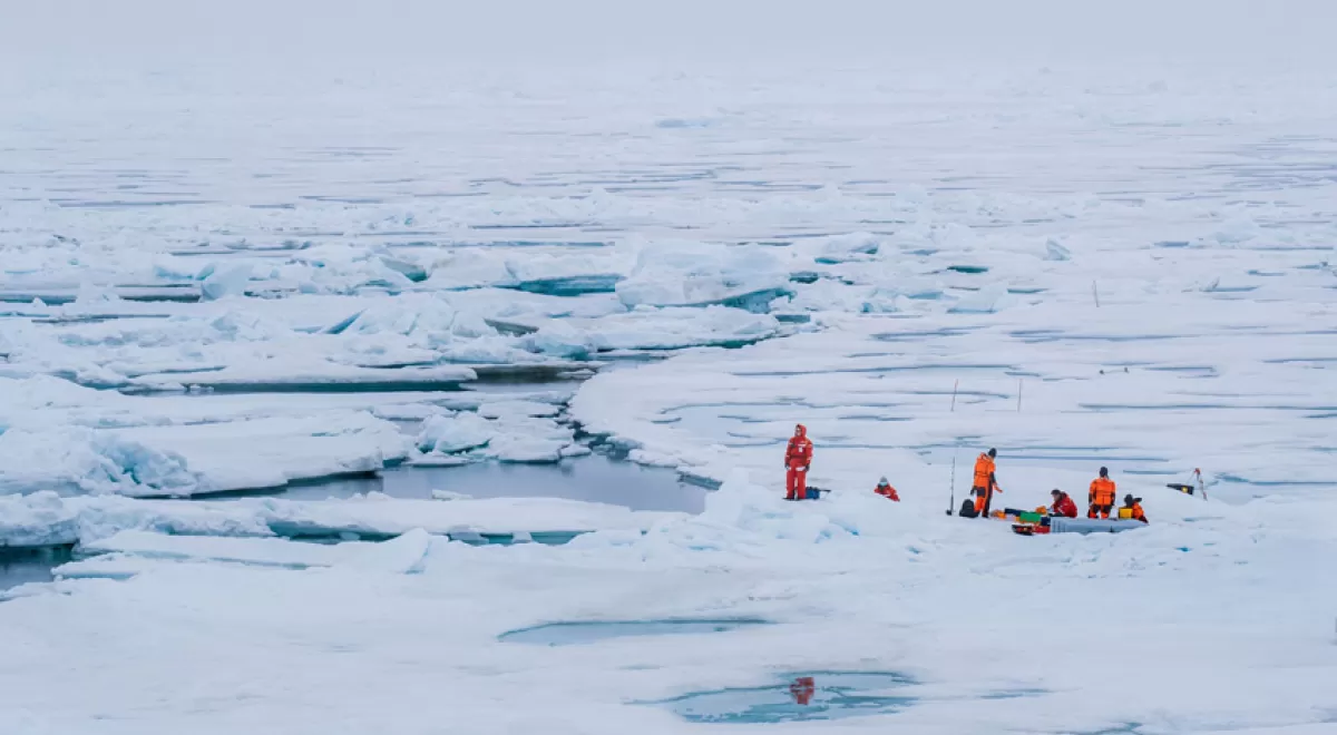 Primera imagen completa del calentamiento global en el Ártico